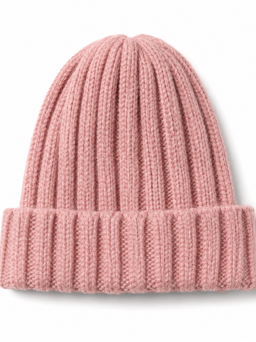 Pink Knit Beanie OS